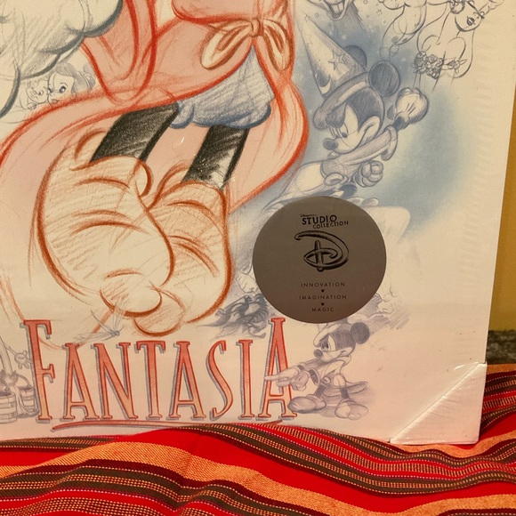 Disney Art Mickey Mouse Fantasia on Canvas Wall Art the Studio Collection NEW - Picture 4 of 15